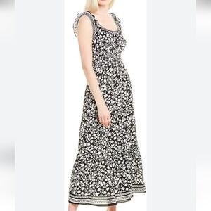 Max Studio Floral Sleeveless Dress Size Small